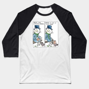 Dapper Cat - Nice costs nothing Baseball T-Shirt